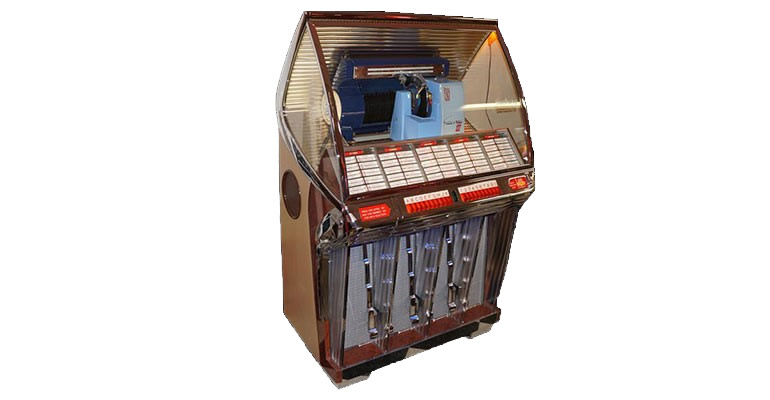 Lot# 6387 - Stellar 1954 Seeburg model "R" restored diner Jukebox.